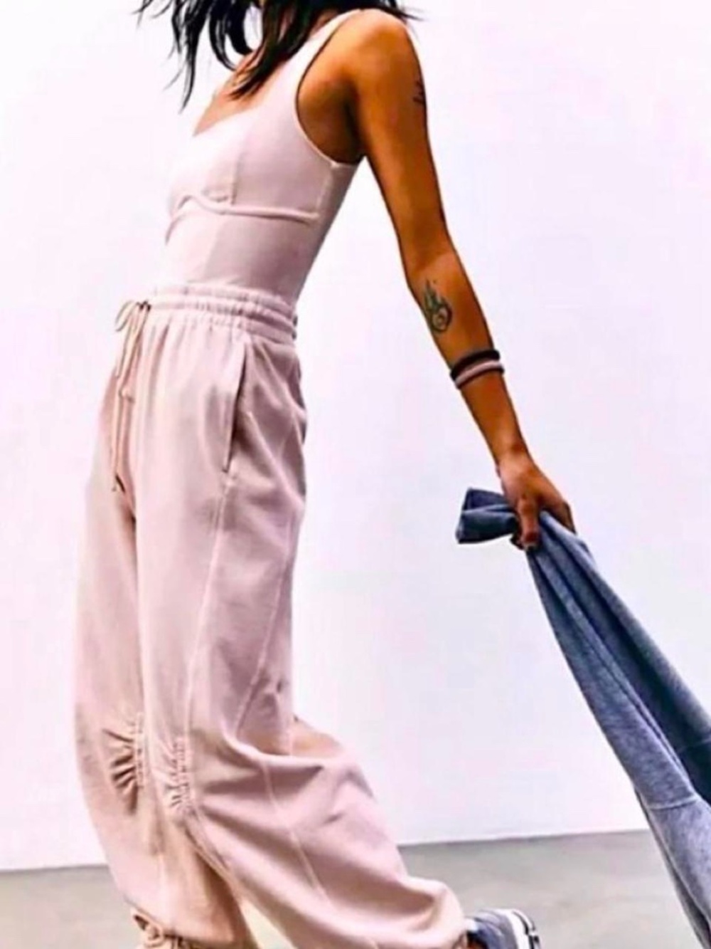 Inbound Onesie by FP Movement is a soft, athleisure pull-on jumpsuit